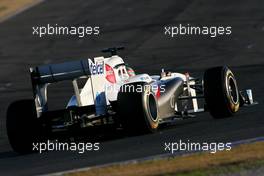 03.02.2011 Valencia, Spain,  Sergio Perez (MEX), Sauber F1 Team  - Formula 1 Testing - Formula 1 World Championship 2011