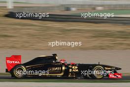 03.02.2011 Valencia, Spain,  Robert Kubica (POL), Lotus Renault GP  - Formula 1 Testing - Formula 1 World Championship 2011