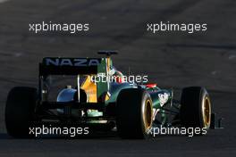 03.02.2011 Valencia, Spain,  Jarno Trulli (ITA), Team Lotus  - Formula 1 Testing - Formula 1 World Championship 2011