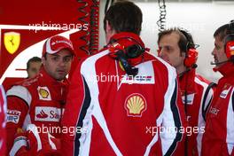 03.02.2011 Valencia, Spain,  Felipe Massa (BRA), Scuderia Ferrari - Formula 1 Testing - Formula 1 World Championship 2011