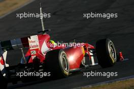 03.02.2011 Valencia, Spain,  Felipe Massa (BRA), Scuderia Ferrari  - Formula 1 Testing - Formula 1 World Championship 2011