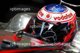 03.02.2011 Valencia, Spain,  Jenson Button (GBR), McLaren Mercedes - Formula 1 Testing - Formula 1 World Championship 2011