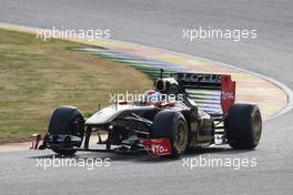 01.02.2011 Valencia, Spain,  Vitaly Petrov (RUS), Lotus Renault GP - Formula 1 Testing - Formula 1 World Championship 2011
