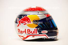 01.02.2011 Valencia, Spain,  Sébastien Buemi (SUI), Scuderia Toro Rosso helmet - Formula 1 Testing - Formula 1 World Championship 2011
