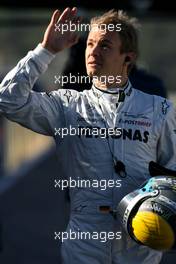 01.02.2011 Valencia, Spain,  Nico Rosberg (GER), Mercedes GP  - Formula 1 Testing - Formula 1 World Championship 2011