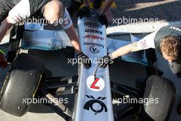 01.02.2011 Valencia, Spain,  Michael Schumacher (GER), Mercedes GP Petronas F1 Team, MGP W02, detail - Formula 1 Testing - Formula 1 World Championship 2011