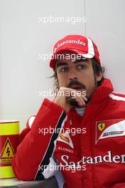 01.02.2011 Valencia, Spain,  Fernando Alonso (ESP), Scuderia Ferrari - Formula 1 Testing - Formula 1 World Championship 2011