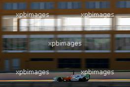 01.02.2011 Valencia, Spain,  Nico Hulkenberg (GER), Test Driver, Force India  - Formula 1 Testing - Formula 1 World Championship 2011