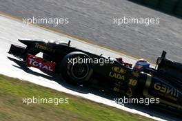 01.02.2011 Valencia, Spain,  Vitaly Petrov (RUS), Lotus Renault GP   - Formula 1 Testing - Formula 1 World Championship 2011