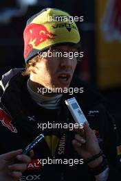 01.02.2011 Valencia, Spain,  Sebastian Vettel (GER), Red Bull Racing  - Formula 1 Testing - Formula 1 World Championship 2011