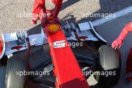 01.02.2011 Valencia, Spain,  Scuderia Ferrari, F150, detail - Formula 1 Testing - Formula 1 World Championship 2011