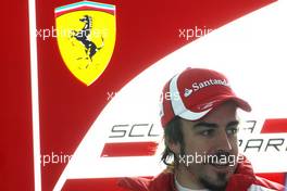 01.02.2011 Valencia, Spain,  Fernando Alonso (ESP), Scuderia Ferrari - Formula 1 Testing - Formula 1 World Championship 2011