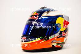01.02.2011 Valencia, Spain,  Daniel Ricciardo (AUS) Test Driver, Scuderia Toro Rosso helmet - Formula 1 Testing - Formula 1 World Championship 2011