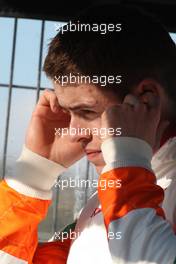01.02.2011 Valencia, Spain,  Paul di Resta (GBR), Force India F1 Team - Formula 1 Testing - Formula 1 World Championship 2011