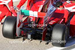 01.02.2011 Valencia, Spain,  Scuderia Ferrari, F150, detail - Formula 1 Testing - Formula 1 World Championship 2011