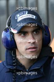 01.02.2011 Valencia, Spain,  Pastor Maldonado (VEN), Williams F1 Team  - Formula 1 Testing - Formula 1 World Championship 2011