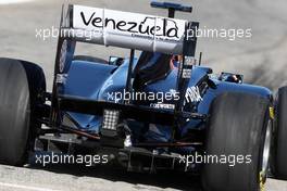01.02.2011 Valencia, Spain,  Rubens Barrichello (BRA), AT&T Williams, FW33 - Formula 1 Testing - Formula 1 World Championship 2011