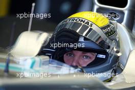 02.02.2011 Valencia, Spain,  Nico Rosberg (GER), Mercedes GP Petronas F1 Team - Formula 1 Testing - Formula 1 World Championship 2011