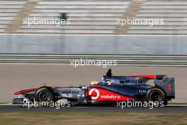 02.02.2011 Valencia, Spain,  Lewis Hamilton (GBR), McLaren Mercedes, MP4-26 - Formula 1 Testing - Formula 1 World Championship 2011