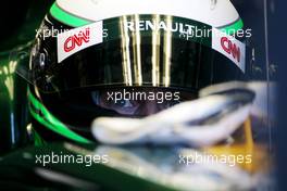 02.02.2011 Valencia, Spain,  Heikki Kovalainen (FIN), Team Lotus  - Formula 1 Testing - Formula 1 World Championship 2011