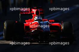 02.02.2011 Valencia, Spain,  Timo Glock (GER), Virgin Racing  - Formula 1 Testing - Formula 1 World Championship 2011