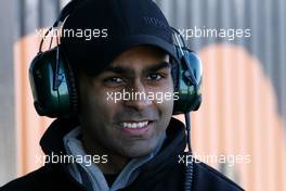 02.02.2011 Valencia, Spain,  Karun Chandok (MAL), Lotus F1 Team - Formula 1 Testing - Formula 1 World Championship 2011