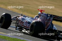 02.02.2011 Valencia, Spain,  Sebastien Buemi (SUI), Scuderia Toro Rosso  - Formula 1 Testing - Formula 1 World Championship 2011
