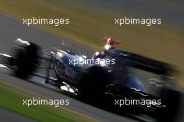 02.02.2011 Valencia, Spain,  Sebastien Buemi (SUI), Scuderia Toro Rosso  - Formula 1 Testing - Formula 1 World Championship 2011