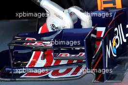 02.02.2011 Valencia, Spain,  Scuderia Toro Rosso technical detail, front wing - Formula 1 Testing - Formula 1 World Championship 2011