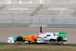 02.02.2011 Valencia, Spain,  Paul di Resta (GBR) Force India F1 Team - Formula 1 Testing - Formula 1 World Championship 2011