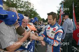10.06.2011 Le Mans, France, Streetparade, #48 Team Oreca Matmut Oreca 03-Nissan: David Hallyday - 24 Hour of Le Mans 2011