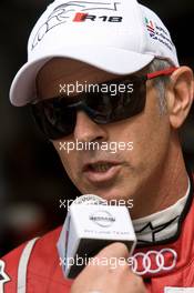 06.-12.06.2011 Le Mans, France, Race, Rinaldo Capello after the crash of Allan McNish - 24 Hour of Le Mans 2011