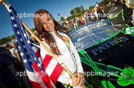 28.11-01.10.2011 Road Atlanta, USA, A lovely grid girl - ALMS/ILMC Series, Road Atlanta - Petit Le Mans, ALMS American Le Mans Series, Intercontinental Le Mans Cup