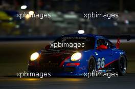 27.01.2011 Daytona Beach, Practice and Qualifying #66 TRG Porsche GT3: Dominik Farnbacher, Tim George Jr., Ben Keating, Lucas Luhr - Grand-Am Rolex SportsCcar Series, Rolex24 at Daytona Beach, USA