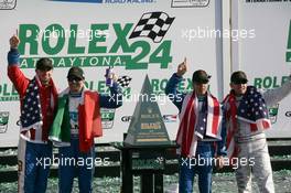 29.-30.01.2011 Daytona Beach, Winner #01 Chip Ganassi Racing with Felix Sabates BMW Riley: Graham Rahal, Memo Rojas, Scott Pruett,  Joey Hand - Grand-Am Rolex SportsCcar Series, Rolex24 at Daytona Beach, USA