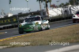 27.01.2011 Daytona Beach, Practice and Qualifying, #44 Magnus Racing Porsche GT3: Marco Holzer, Richard Lietz, John Potter, Craig Stanton - Grand-Am Rolex SportsCcar Series, Rolex24 at Daytona Beach, USA