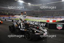 04.12.2011 Dusseldorf, Germany, Winner SŽbastien Ogier (FRA) - Race of Champions 2011