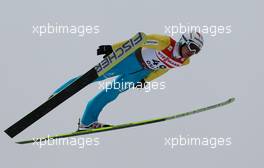 26.02.2011, Oslo, Norway (NOR):  Simon Ammann (SUI), Fischer - FIS nordic world ski championships, ski jumping, individual HS106, Oslo (NOR). www.xpb.cc. © Laiho/xpb.cc. Every downloaded picture is fee-liable.