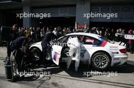 01.-02.04.2011 NŸrburg, Germany, 58. ADAC Westfalenfahrt / VLN Langstreckenmeisterschaft, Round 1, Pitstopp BMW Motorsport BMW M3 GT, Andy Priaulx, Dirk Mueller, Dirk Werner