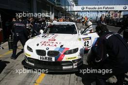 01.-02.04.2011 NŸrburg, Germany, 58. ADAC Westfalenfahrt / VLN Langstreckenmeisterschaft, Round 1, Pitstopp BMW Motorsport BMW M3 GT, Joerg Mueller, Augusto Farfus, Uwe Alzen