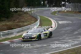 01.-02.04.2011 NŸrburg, Germany, 58. ADAC Westfalenfahrt / VLN Langstreckenmeisterschaft, Round 1, Phoenix Racing Audi R8 LMS,  Jan Brunstedt, Marc Hennerici