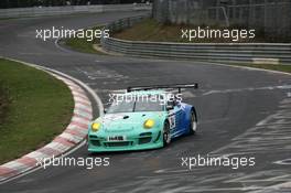 01.-02.04.2011 NŸrburg, Germany, 58. ADAC Westfalenfahrt / VLN Langstreckenmeisterschaft, Round 1, Falken Motorsports Porsche 911 GT3 R, Joerg Bergmeister, Peter Dumbreck