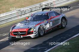 01.-02.04.2011 NŸrburg, Germany, 58. ADAC Westfalenfahrt / VLN Langstreckenmeisterschaft, Round 1, Black Falcon Mercedes-Benz SLS AMG GT3, Kenneth Heyer, Thomas Jaeger, Jan Seyffarth, Jeroen Bleekemolen