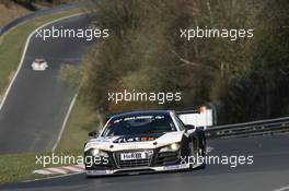 01.-02.04.2011 NŸrburg, Germany, 58. ADAC Westfalenfahrt / VLN Langstreckenmeisterschaft, Round 1, Phoenix Racing Audi R8 LMS, Christopher Haase, Andreas Simonsen, Marc Bronzel