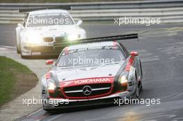 01.-02.04.2011 NŸrburg, Germany, 58. ADAC Westfalenfahrt / VLN Langstreckenmeisterschaft, Round 1, Black Falcon Mercedes-Benz SLS AMG GT3, Kenneth Heyer, Thomas Jaeger, Jan Seyffarth, Jeroen Bleekemolen