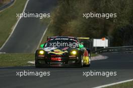 01.-02.04.2011 NŸrburg, Germany, 58. ADAC Westfalenfahrt / VLN Langstreckenmeisterschaft, Round 1, Haribo Team Manthey Porsche 911 GT3 R, Christian Menzel, Mike Stursberg