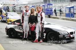 01.-02.04.2011 NŸrburg, Germany, 58. ADAC Westfalenfahrt / VLN Langstreckenmeisterschaft, Round 1, Gina-Lisa Lohfink with Drivers