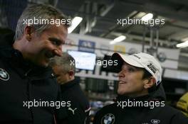 Jens Marquardt, BMW Motorsport Director and Claudia Huertgen, BMW Team Schubert BMW Z4 GT3 14.04.2012. VLN DMV 4-Stunden-Rennen, Rd 2, Nurburgring, Germany