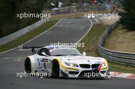 Uwe Alzen, Nico Bastian, BMW Team Schubert BMW Z4 GT3 14.04.2012. VLN DMV 4-Stunden-Rennen, Rd 2, Nurburgring, Germany