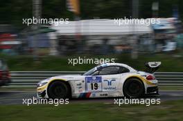 #19 BMW Team Schubert BMW Z4 GT3: Joerg Mueller, Dirk Mueller, Uwe Alzen, Dirk Adorf 19.05.2012. ADAC Zurich 24 Hours, Nurburgring, Germany